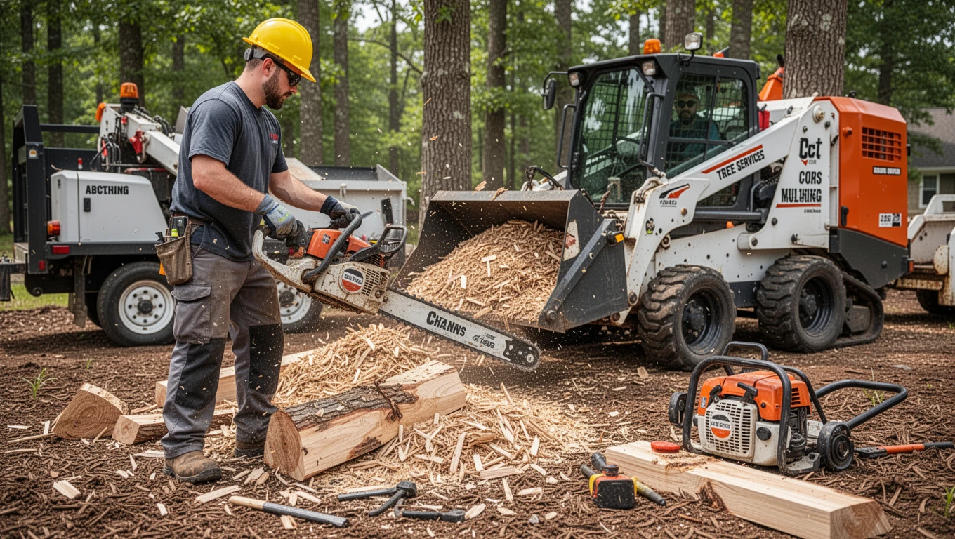 Wood Chipping & Mulching